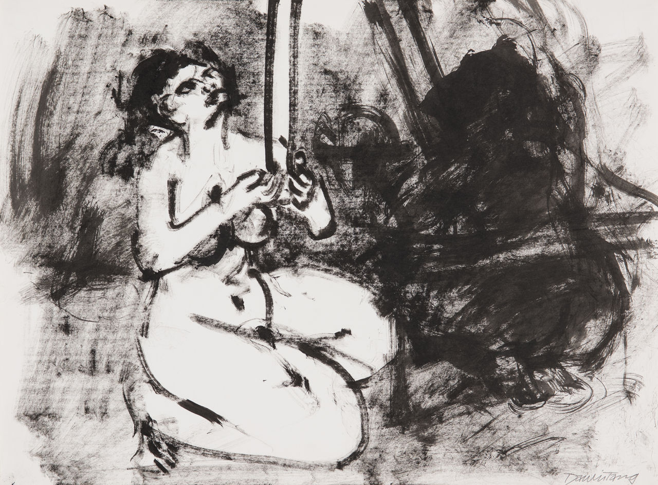 Woman Supporting the Roof